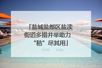 盐城盐都区盐渎街道多措并举助力“秸”尽其用