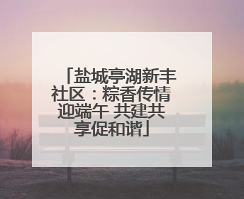 盐城亭湖新丰社区：粽香传情迎端午 共建共享促和谐