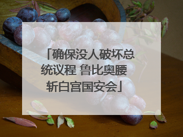 确保没人破坏总统议程 鲁比奥腰斩白宫国安会
