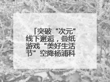 突破“次元”线下邂逅，叠纸游戏“美好生活节”空降杨浦科创数字公园