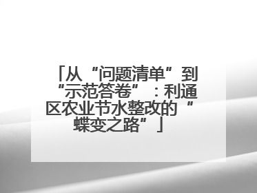 从“问题清单”到“示范答卷”：利通区农业节水整改的“蝶变之路”