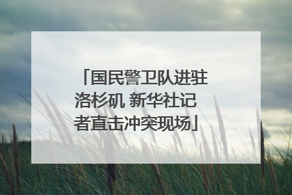国民警卫队进驻洛杉矶 新华社记者直击冲突现场