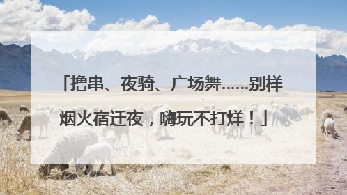 撸串、夜骑、广场舞……别样烟火宿迁夜，嗨玩不打烊！