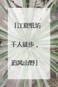 江夏纸坊千人徒步，追风山野