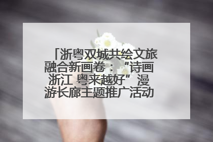 浙粤双城共绘文旅融合新画卷：“诗画浙江 粤来越好”漫游长廊主题推广活动在广州花城汇启幕