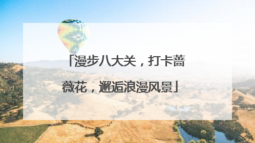 漫步八大关，打卡蔷薇花，邂逅浪漫风景