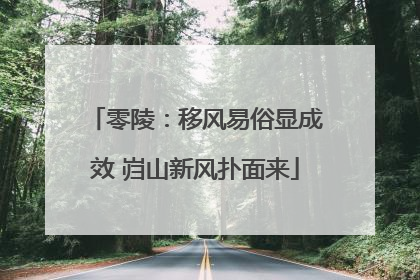零陵：移风易俗显成效 岿山新风扑面来