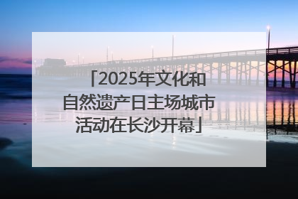 2025年文化和自然遗产日主场城市活动在长沙开幕